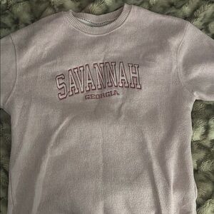 Pink Casual Sweatshirt with Relaxed Fit